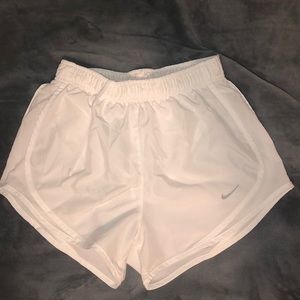 White Nike Shorts